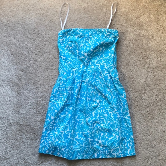 Lilly Pulitzer Strapless Dress S
